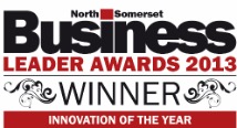 North Somerset Business Leader Awards 2013 winner, Innovation of the Year
